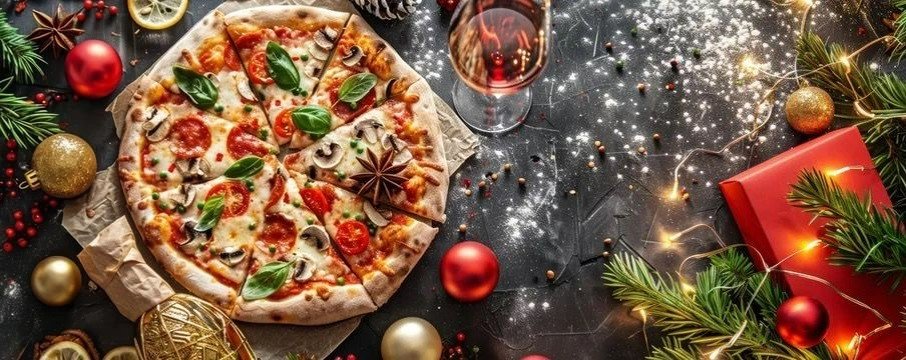 La…Stella di Natale, pizze gourmet e bollicine