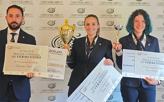 <p>Ilaria Lorini vince il 10° Master del Vermentino AIS: a Lerici la finale nazionale nel 60° anniversario dell’associazione</p>